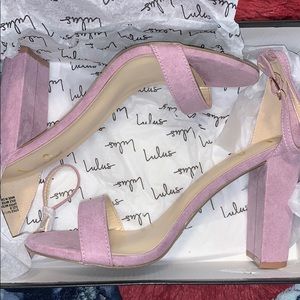 Lulus Lilac Heels